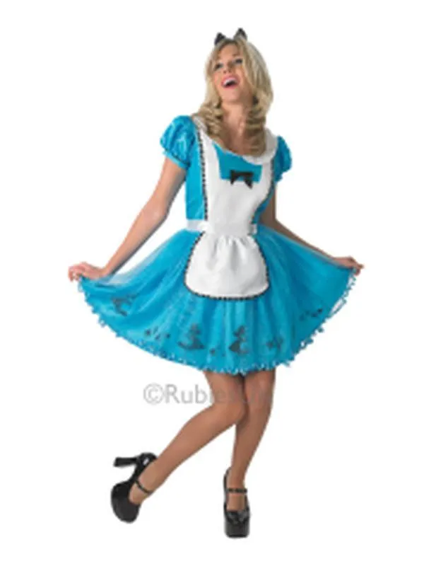 Alice In Wonderland Sassy Costume Size M