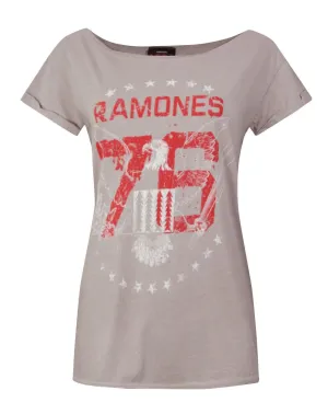 Amplified Boutique Ramones 76 Tour Women's T-Shirt