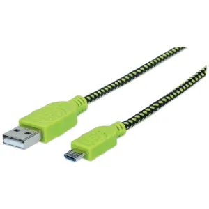 Braided Hi-Speed USB Micro-B Data and Charging Cable