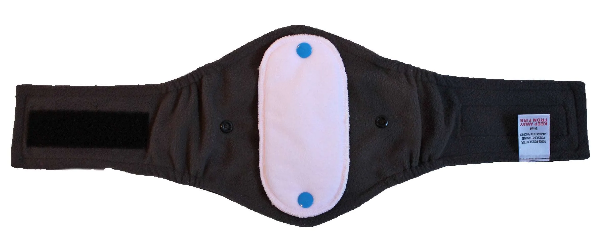 Coffee Diamond Male Dog Belly Band