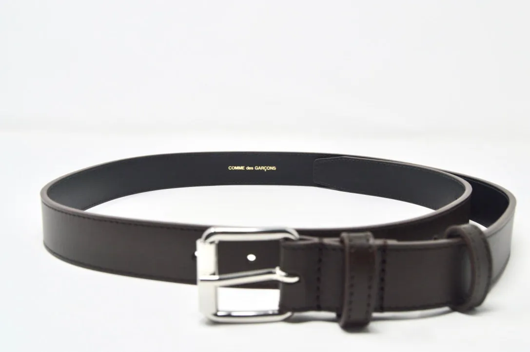 Comme des Garçons Brown Classic Leather Belt