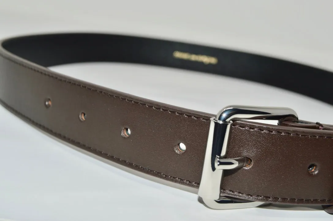 Comme des Garçons Brown Classic Leather Belt