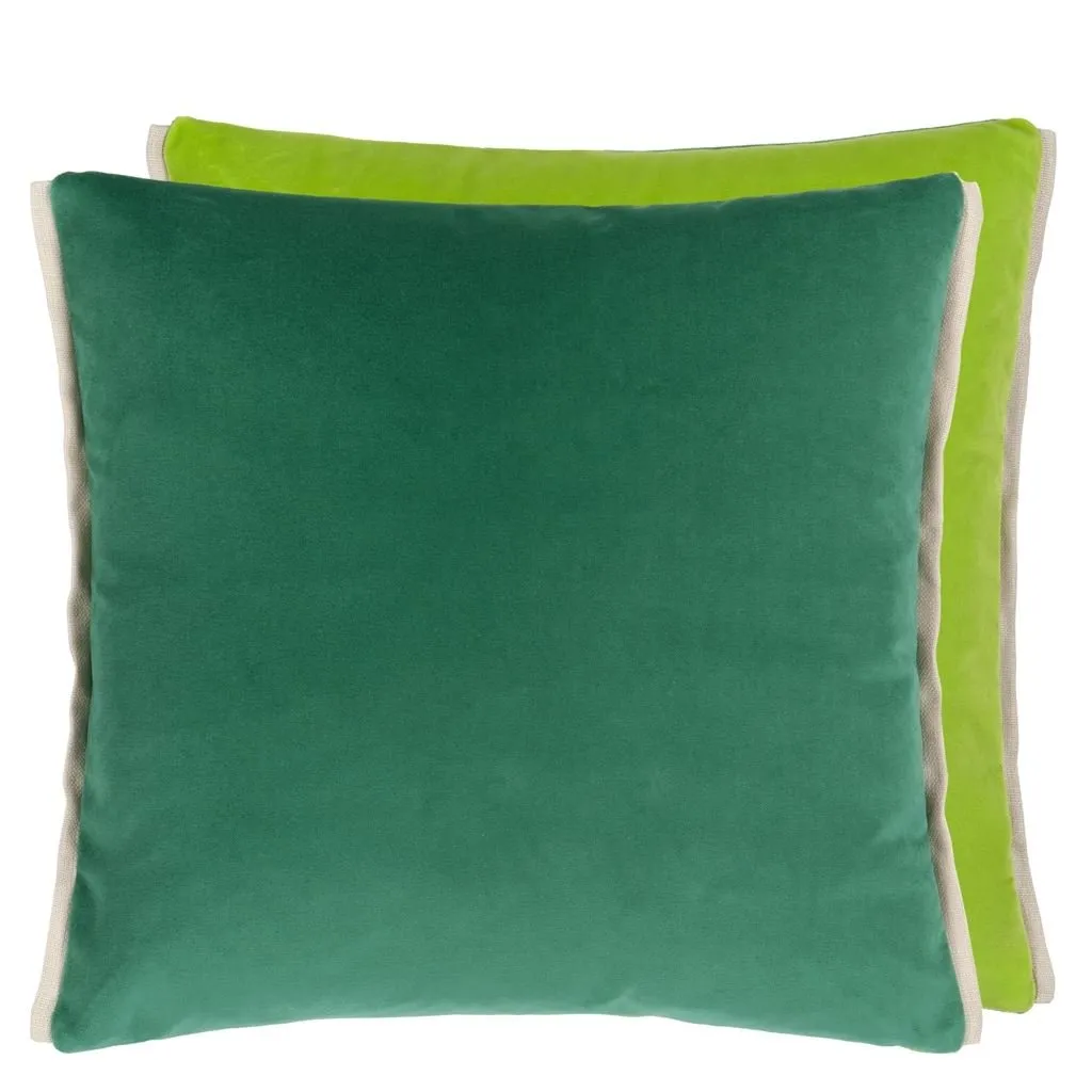 Designers Guild Varese Viridian & Apple Decorative Pillow