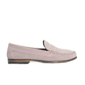 KKB Penny Loafer:  Pink Suede