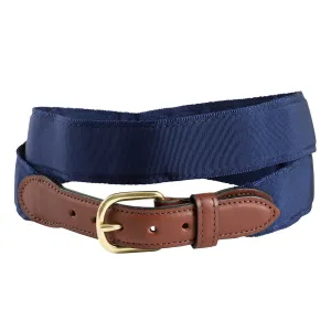 Navy Grosgrain Ribbon Children's Belt