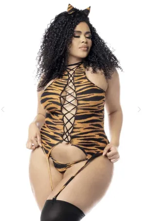 Primitive Puss- Plus Size Tiger Costume