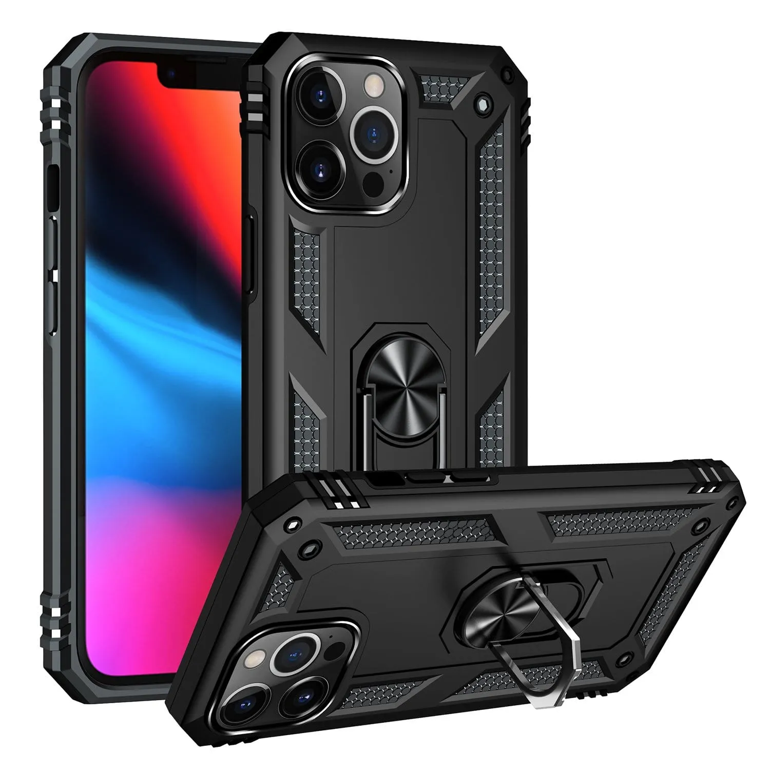 Raider Series Kickstand Case with Belt Clip - iPhone 13 Pro Max