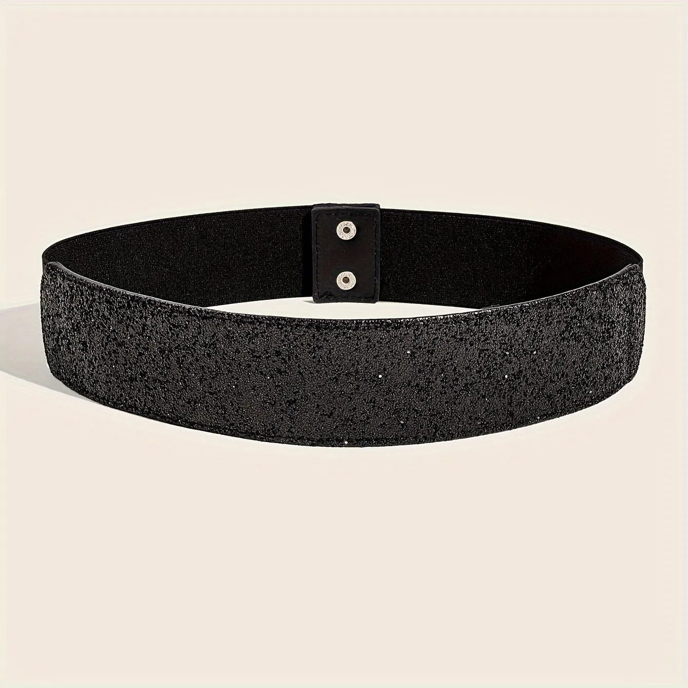 Shiny Sequins Wide Belt for Women  Trendy and Stylish