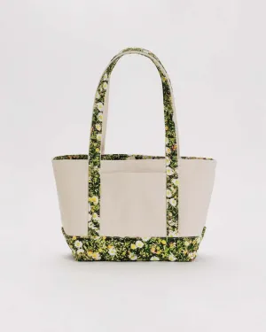 Small Heavyweight Canvas Tote - Daisy