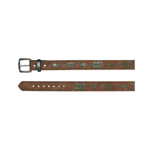 Trenditions Women's Catchfly Leopard Tapered Belt