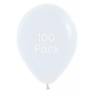 White Balloons - 100 Pkt