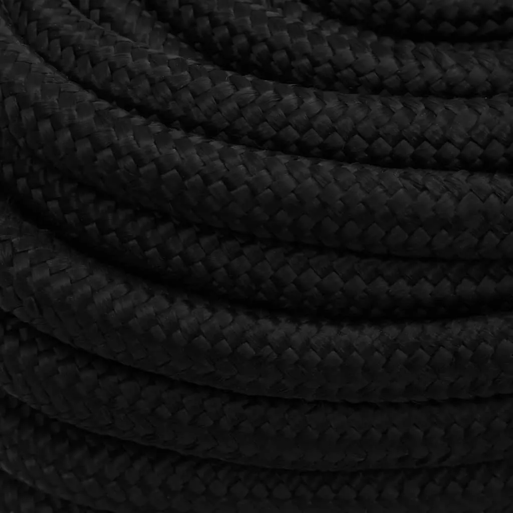 Work Rope Black 20 mm 100 m Polyester