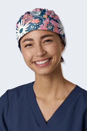 Z44002 Grow Wild Printed Scrub Hat